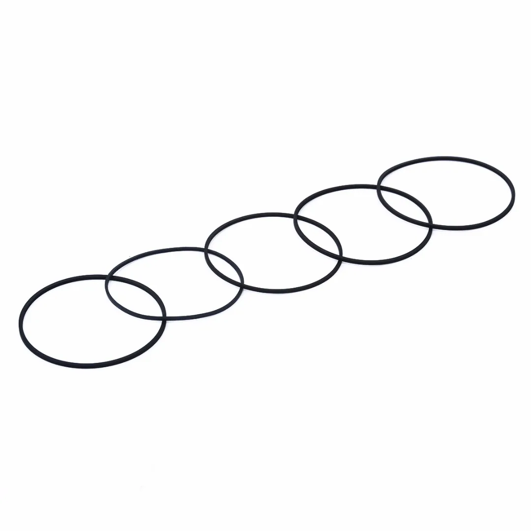 30pcs Small Fine Pulley Pully Belt Black Rubber Engine Drive Belts For DIY Toy Module Car Mayitr Power Transmission Parts