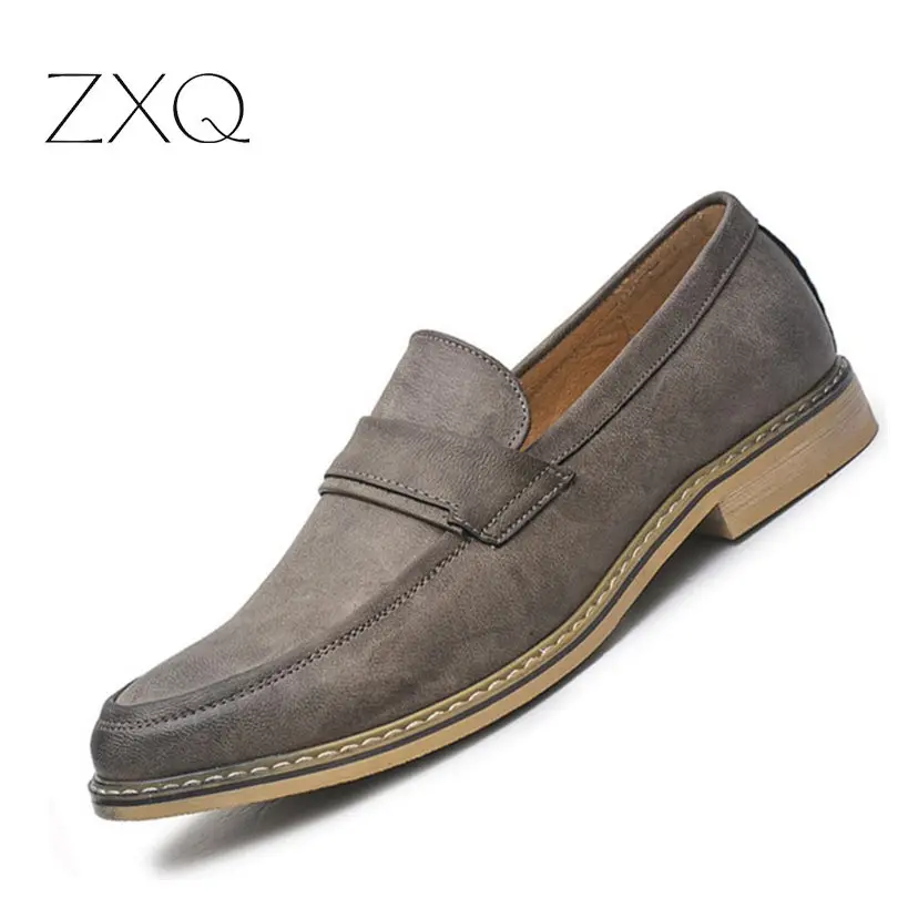 Buy New Fashion Men Oxford Loafers Leather Moccasins