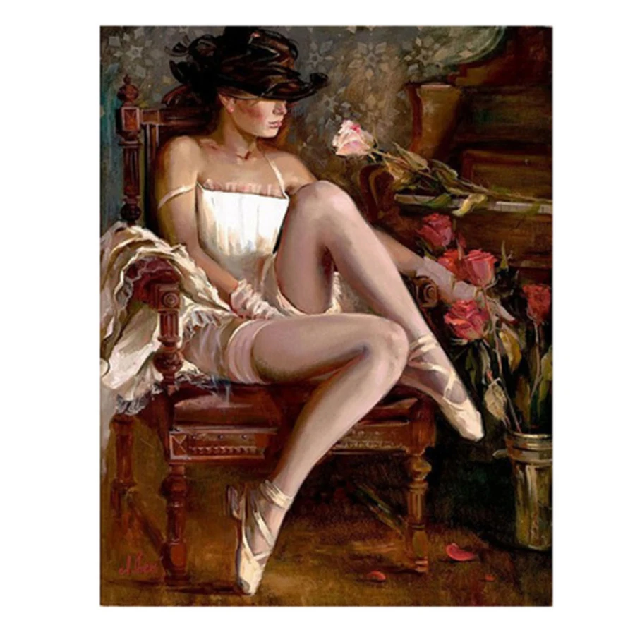 

DIY 5D Diamond Mosaic,Sexy Woman,Handmade Diamond Painting Cross Stitch Kits Diamond Embroidery Patterns Rhinestones home decor