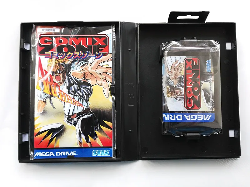 Игра MD: COMIX ZONE (японская версия! Коробка руководство картридж!)|Игры для консолей| |