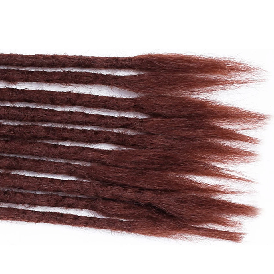 24 inch 1-10Pcs/Lot Dreadlocks Braids Synthetic Hair Braiding Hair Extensions Twist Braids Darling Soft Dread