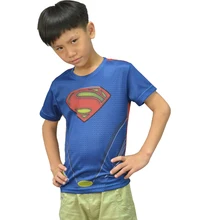 2016 New Children’s clothes Compression quick-drying tight t-shirts short sleeve T-shirt breathable health