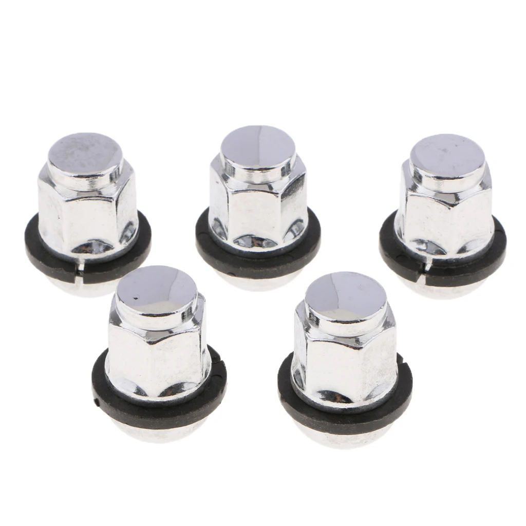 5 Pieces | 12x1.5 Replacement Wheel Lug Nut with Retainer Open End Lugs Nuts Factory Style Lugs FOR HONDA Accord