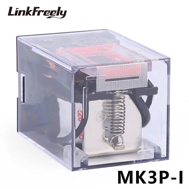 MK3P I реле электромагнитной катушки 10А круглые 11 контактов 3NO + 3N 12В 24В 110В 220В AC
