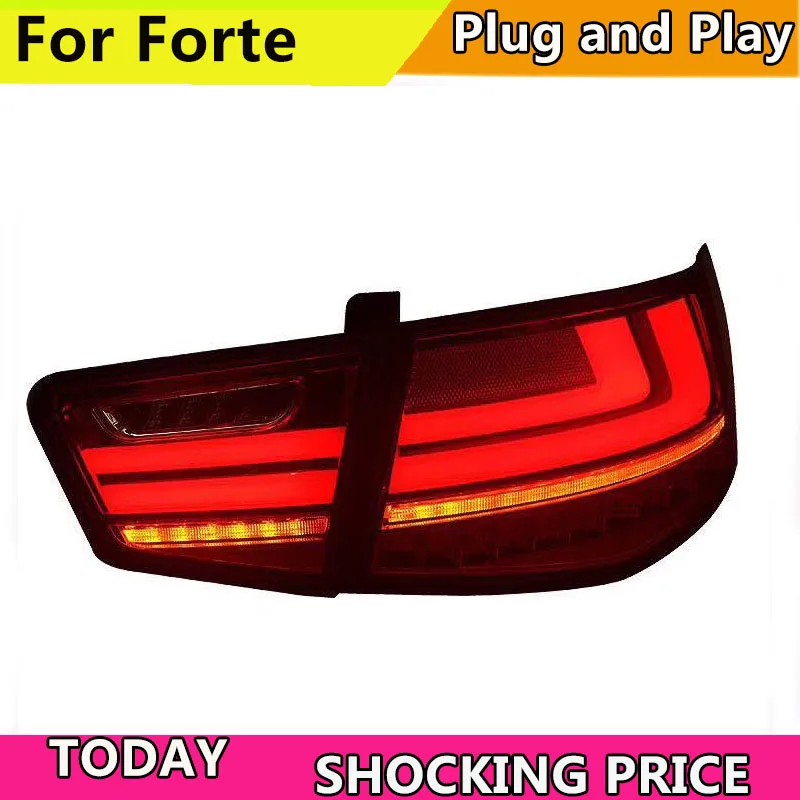 

Taillight for Kia Forte 2010-2013 Cerato LED Tail Lamp Forte dynamic turn signal Rear Lamp DRL+Brake+Park+Signal led light