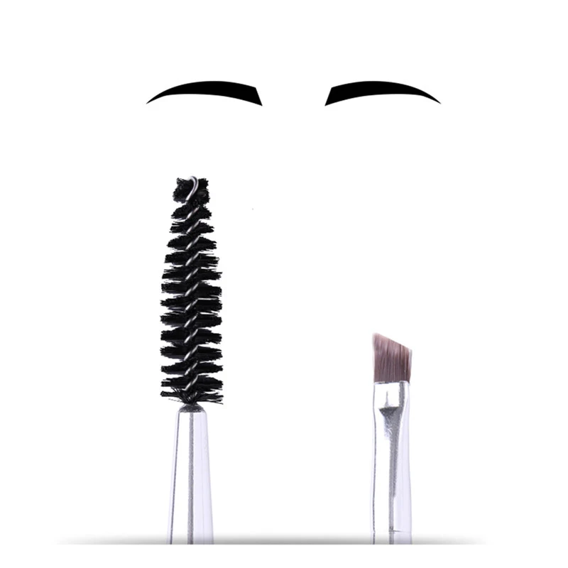 

BONNIE CHOICE 1 Pc Double Head Eyebrow Brush Helical Comb Spoolie Brush Eyebrow Makeup Brushes Essentials Blending Eye