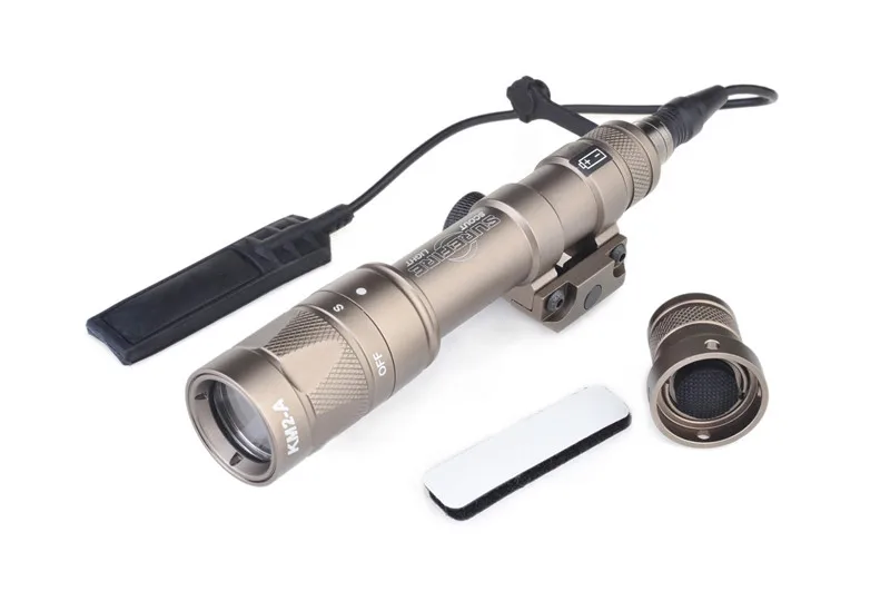 M600w de Alumínio Elemento Airsoft Lanterna Branco Cree q5 Picatinny Pistola Luz Strobe Lâmpada Controlador Led 16 Elemento Airsoft M600W de Alumínio Lanterna LED