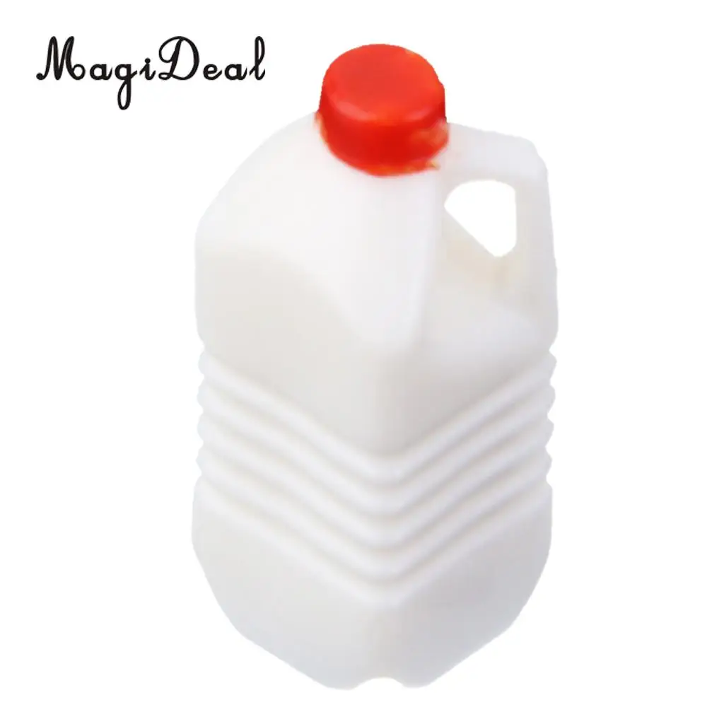 MagiDeal Simulation 1Pc PVC Miniature Milk Bottle Kitchen Food Furniture  for Dollhouse Dolls Decor Kid Pretend Play Classic Toy