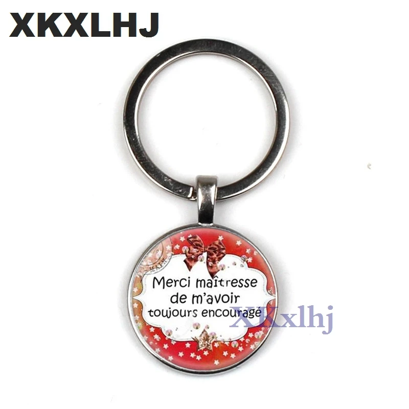 

XKXLHJ Fashion Teacher Gift Gift Super Mistress Keychain Men's Charm Thanks Mistress Jewlery Keychain Jewelry