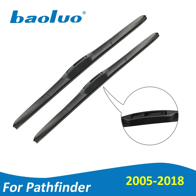 Baoluoбыл стеклоочистителей для Nissan Pathfinder 2005 2006 2007 2008 2009 2010 2011 2012 2013 2014 2015 2016 2017 2018