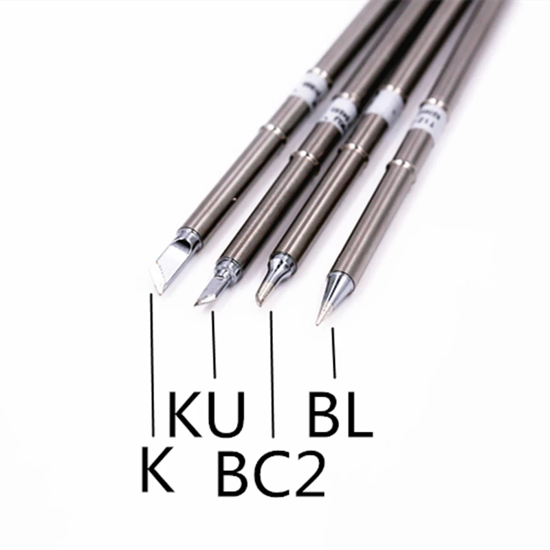 SZBFT T12-BC2 T12-K T12-BL T12-KU жало паяльника для Хакко паяльник, FX-951 FX-952 - Цвет: K KU BC2 BL