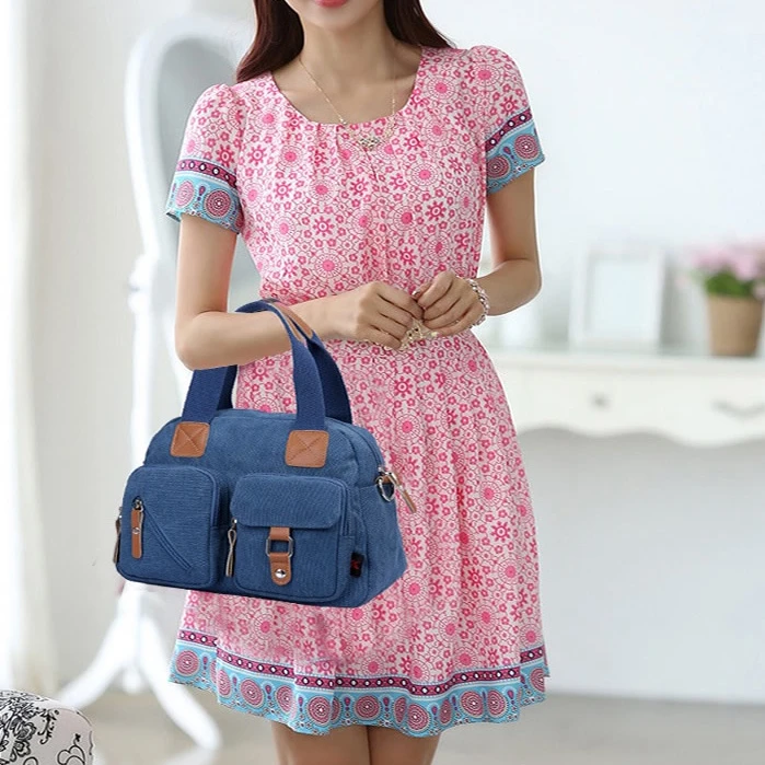 Savvy Cargo mini Canvas Bag by Journey Collection (3)