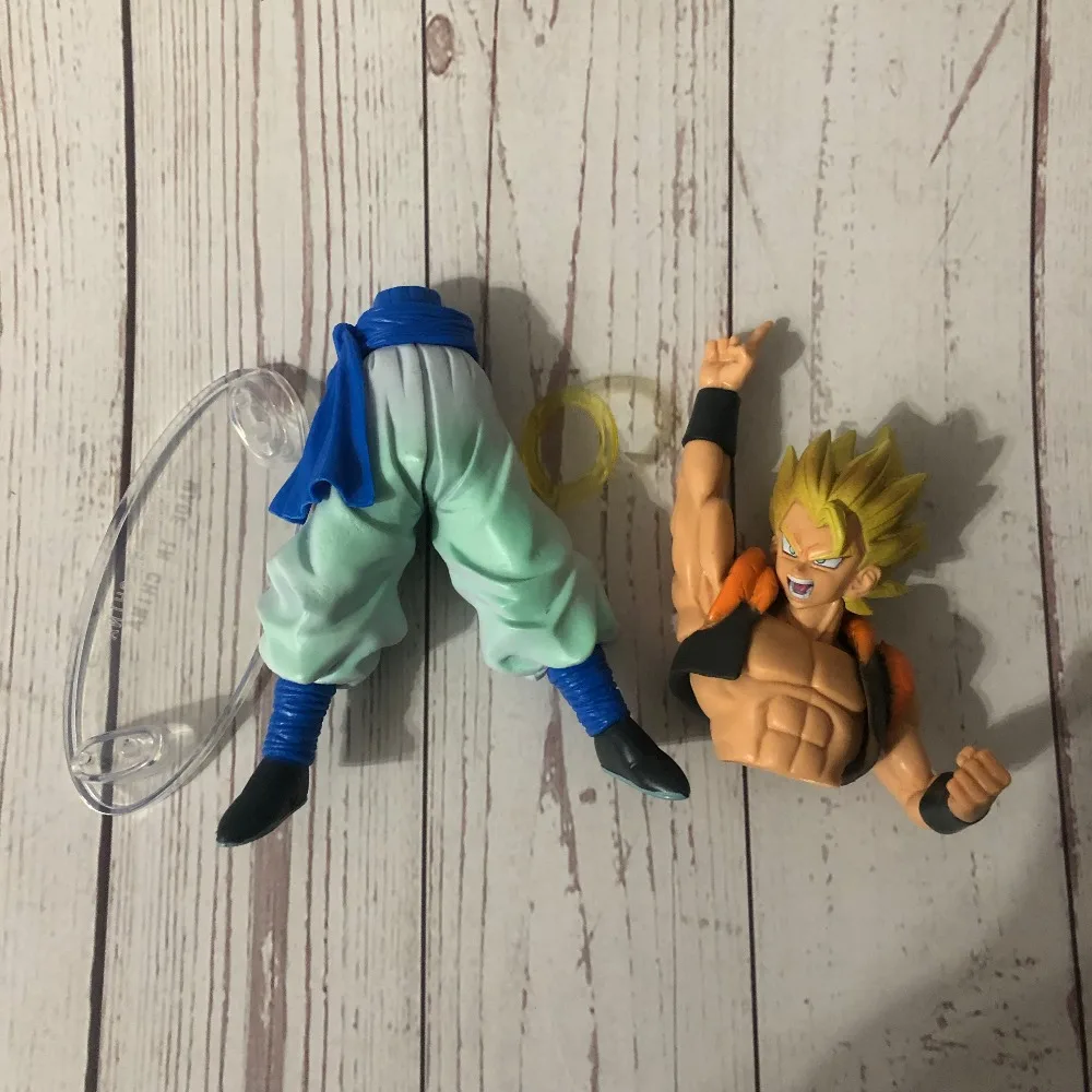 

Dragon Ball Z Angel Gogeta Vegeta Son Goku Fusion Super Saiyan Chocolate Figuration Com Action Figure PVC DBZ Model
