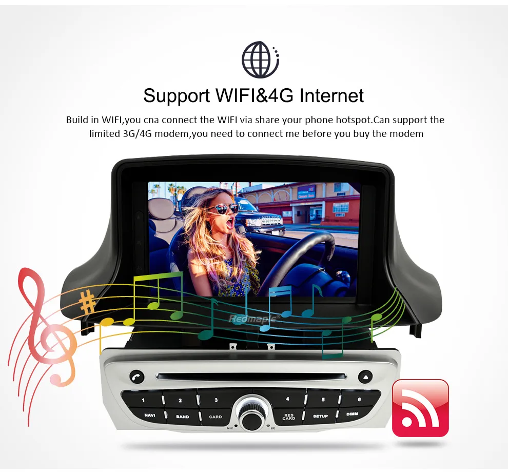 Sale IPS Android 9.0 Car DVD Multimedia Play For Renault Megane 3 2009 2010 2011 2012 Fluence 4G RAM GPS Navigation Stereo Audioradio 3