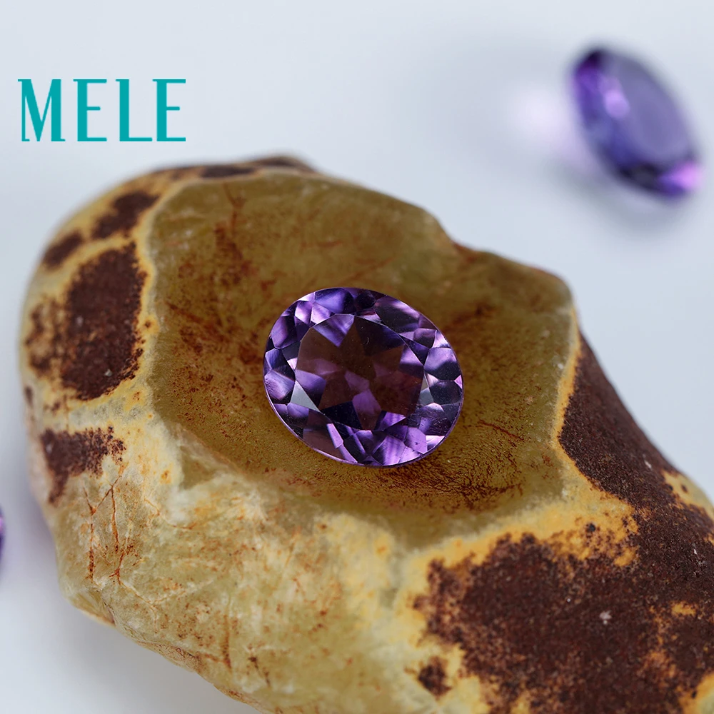 Brazil natural amethyst healing stones and crystals