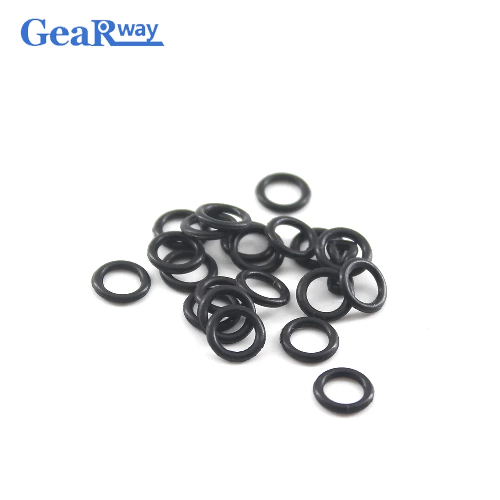 

Gearway 1.5mm CS O Ring Seal Black NBR O-ring Gasket 4.5/5/5.5/6/6.5/7/7.5/8/8.5/9/9.5/10mm OD Oil Resistance O Ring Sealing