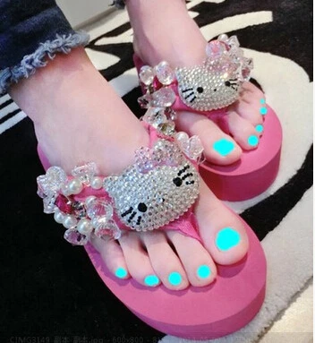 hello kitty flip flops