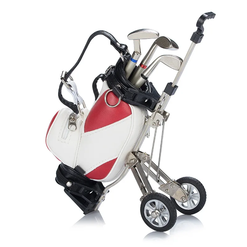 Creative Golf Pen Holder Office Golf Pencil Holder with Golf Pen as