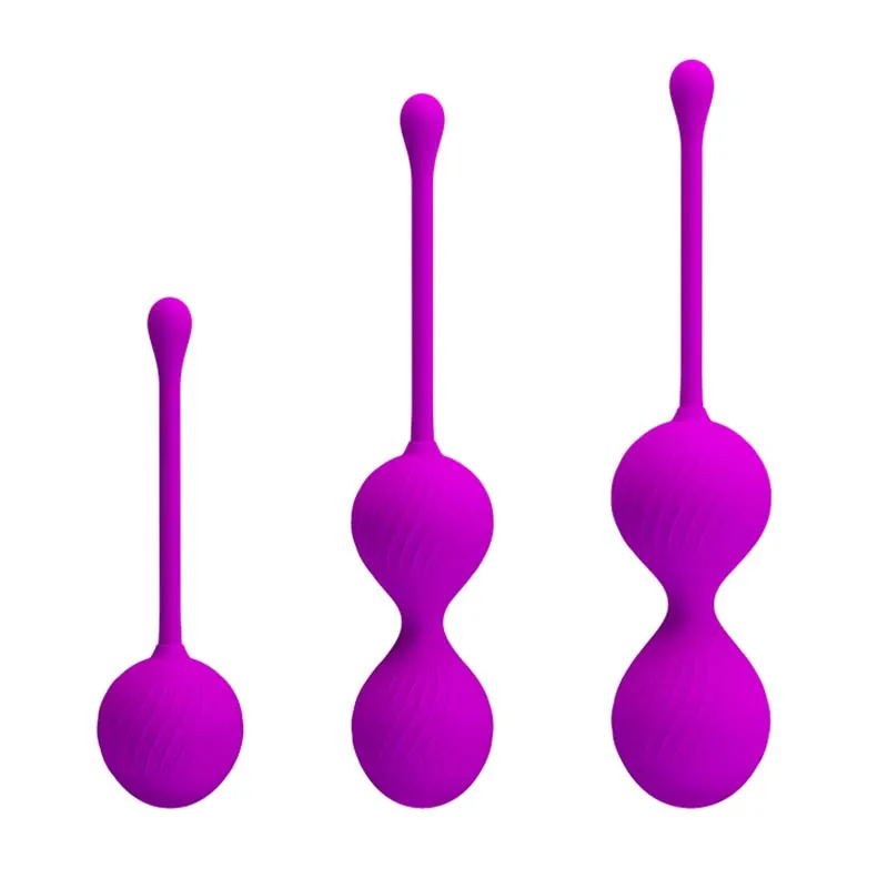 Silicone Kegel BallsSmart Love Ball for Vaginal Tight Exercise Machine Vagina ExcerciserBen Wa Balls of Sex Toys for Women