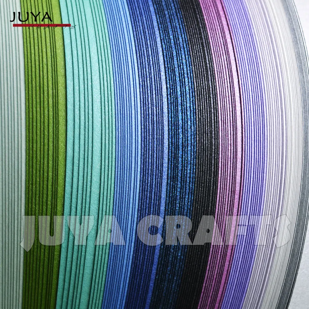 Набор металлических листов Juya 24 смешанных цвета ширина 2/3/5/7/10 мм|set 2|set 3set quilling |