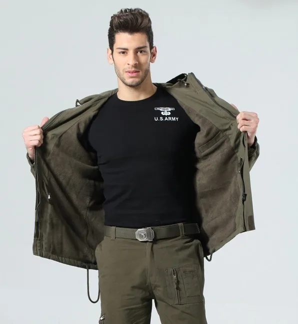 Algodão masculino do exército dos eua roupas