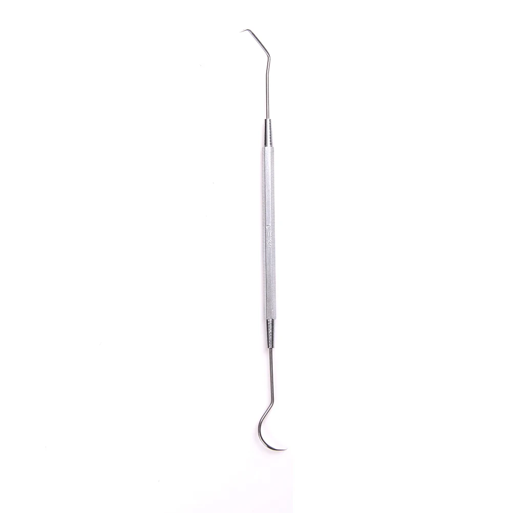 

Double Head Dentist Teeth Clean Hygiene Explorer Probe hook Pick Stainless Steel Dental Tool Products