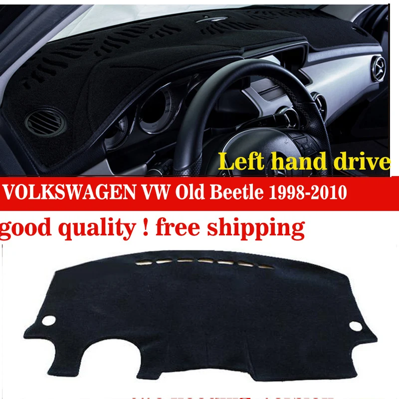 Чехлы для приборной панели автомобиля коврик VOLKSWAGEN VW Old Beetle 1998-2010 левосторонний