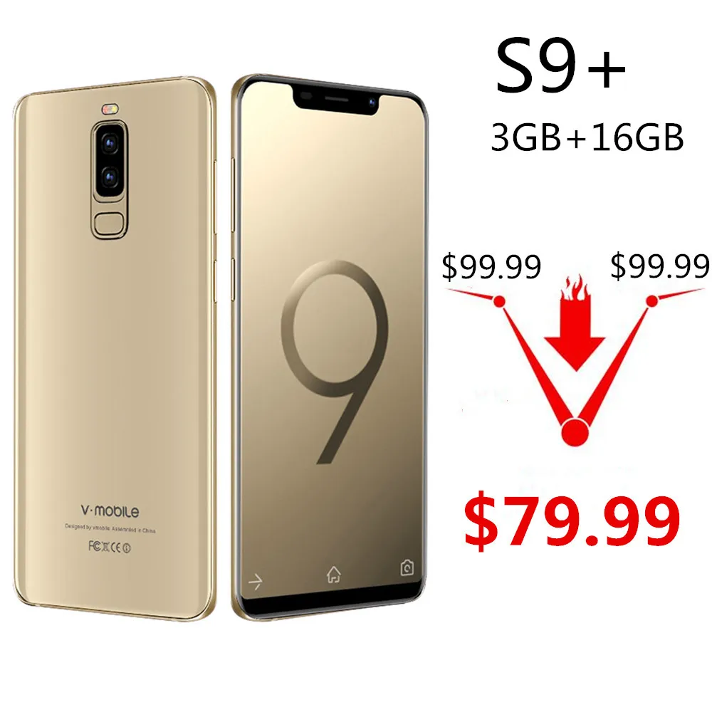 TEENO VMobile S9+ Mobile Phone Android 7.0 5.84