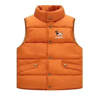 

BOTEZAI Kids Vest Boys Winter 2018 Cotton Warm Baby Girl Vest Children Clothing Autumn Sleeveless Jacket Waistcoats Outerwear