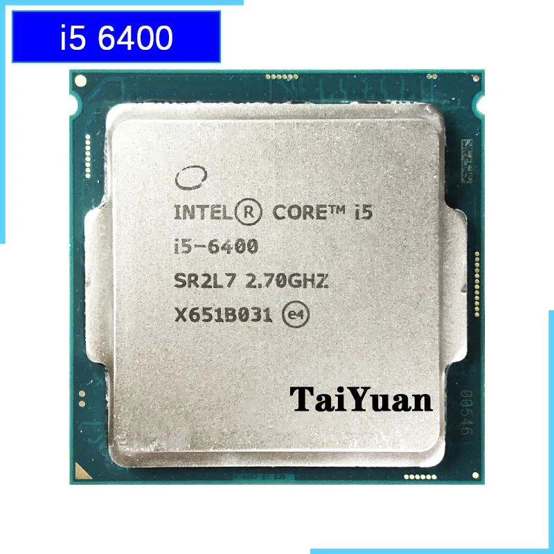 Intel Core i5-6400 i5 6400 2,7 ГГц четырехъядерный процессор 6M 65W LGA 1151