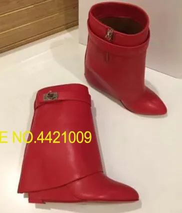

Female Martin Boots 2018 Fashion Design Woman Sexy Mid-Calf Boots Women Genuine leather Boots Shoes High Quality Shoes