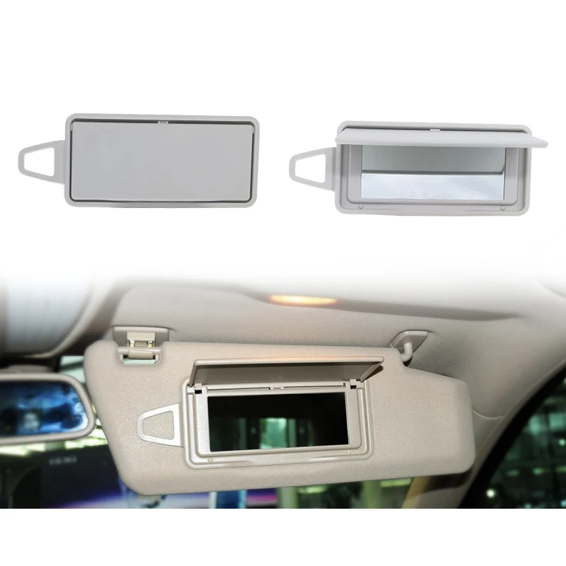 

Sun Shade Visor Makeup Cosmetic Mirror Cover For Mercedes Benz E class W212 W218 CLS E200 E260 E300