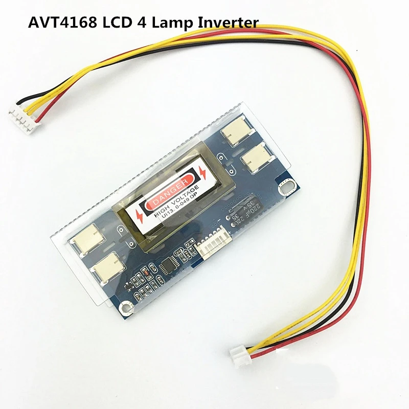 

mini desgin avt4168 PC LCD MONITOR CCFL 4 LAMP 10V-28V universal lcd inverter