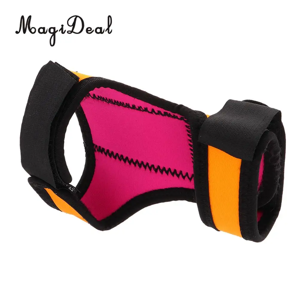 MagiDeal 3mm Neoprene Hand Free Flashlight Light Holder Glove Scuba Diving Dive Underwater LED Torch Mount Holster Equipment