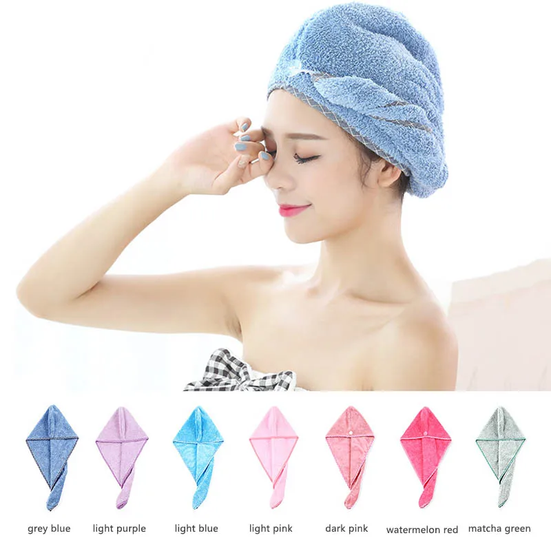 Women-Bathroom-Super-Absorbent-Quick-drying-Microfiber-Bath-Towel-Hair-Dry-Cap-Salon-Towel