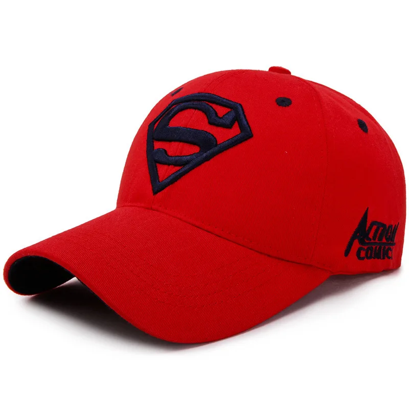 

Superman Casual Outdoor Baseball Caps For Women Men Adjustable Buckle Hat Cosplay costume Cap Gorras Para Hombre Dropshipping