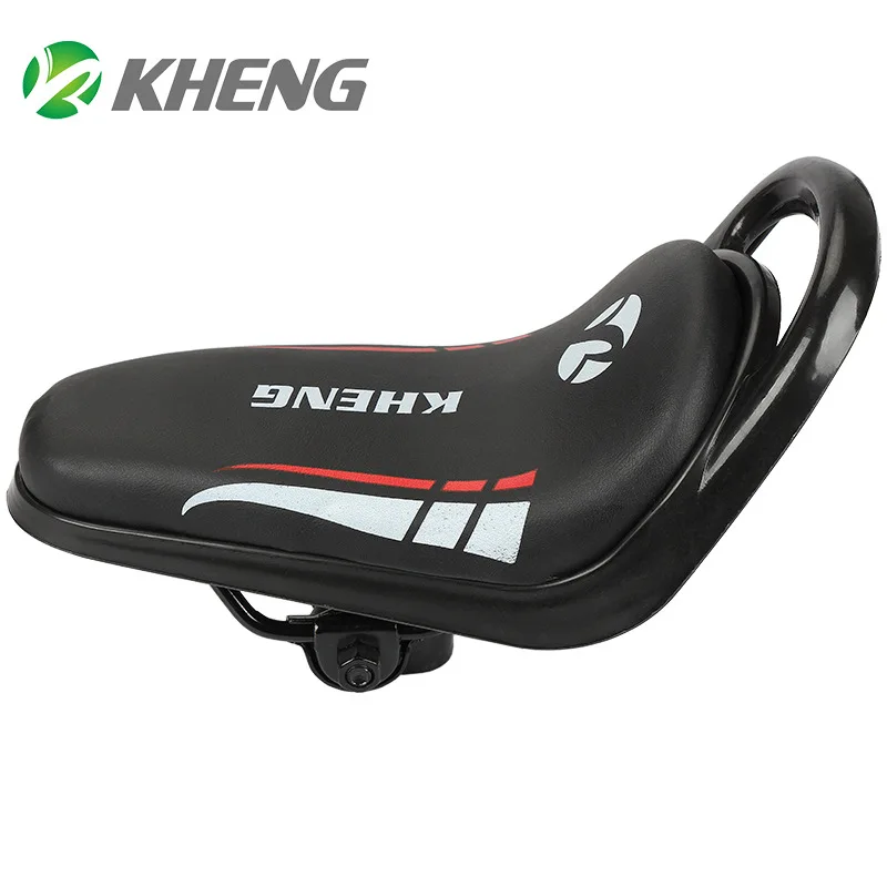 Child Seat Bicycle Saddle Cushion Seats with Handles Children Safety