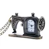 Hot Seller Antique Bronze Sewing Machine Pocket Watch Necklace Pedant Xmas Gift P515 32218789084