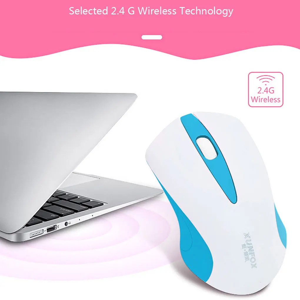 2,4G Беспроводной Мышь мини беспроводные дополнительный мыши офисная Беспроводной компьютера ПК ноутбука Мышь 3V USB