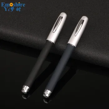 

Manufacturer Wholesale Metal Spiral Ball Pen Signature Pen Rubber Grip Custom Logo Ballpoint Pen Brand Stationery for Office 702
