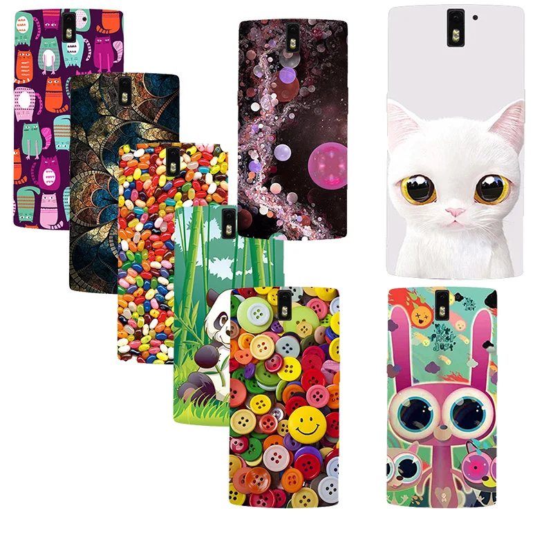 

for Oneplus 1 One Plus One A0001 1+ Original Print Phone Case soft tpu silicone Painting Back Cover Bags Cases Capa Newest