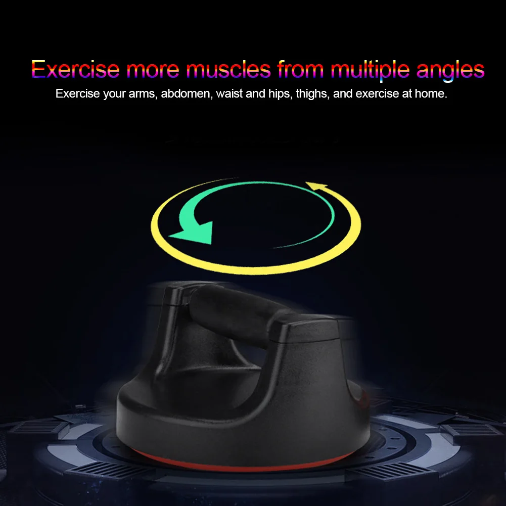 Портативный нескользящий поворотный нажимной упругий усиленный тренажер для мышц рук и груди, оборудование для тренировки мышц брюшной полости