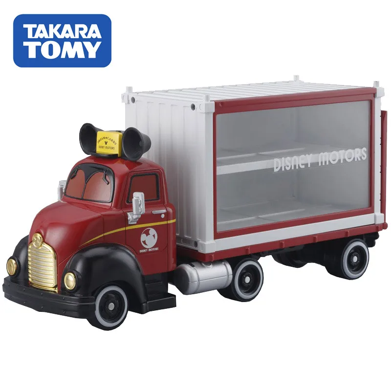 

TAKARA TOMY DISNEY MOTORS DREAM TRUCK TRAILER CAN STORE DIECAST CAR 821465
