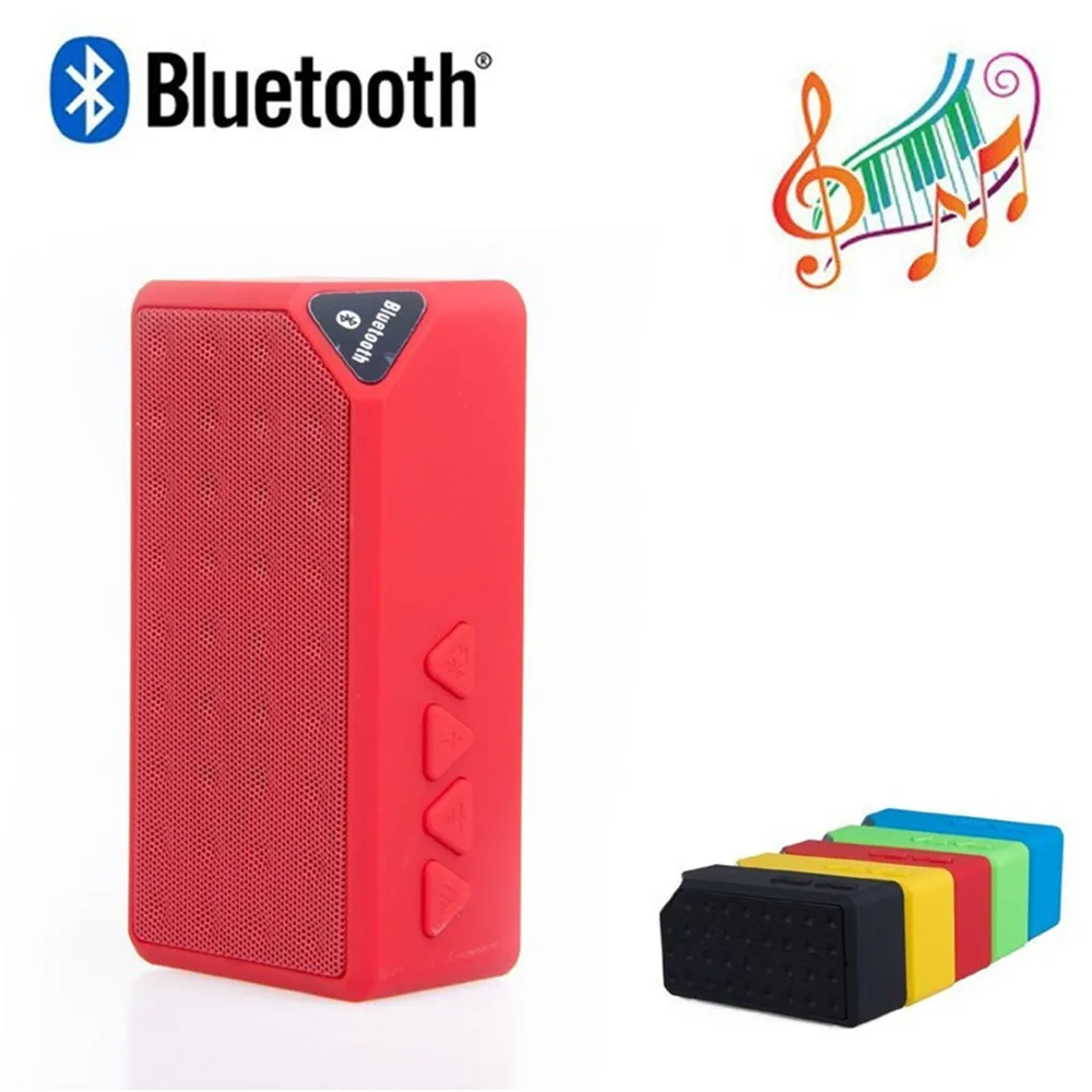 

Bluetooth Speaker X3 Jambox Style TF USB FM Wireless Portable Music Sound Box Subwoofer Loudspeakers with Mic Caixa De Som