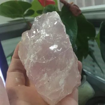 

dohaibogoo healing crystal Specimen--375g Natural Rough Pink Powder Crystal Ore Reiki Stone Christmas Decoration