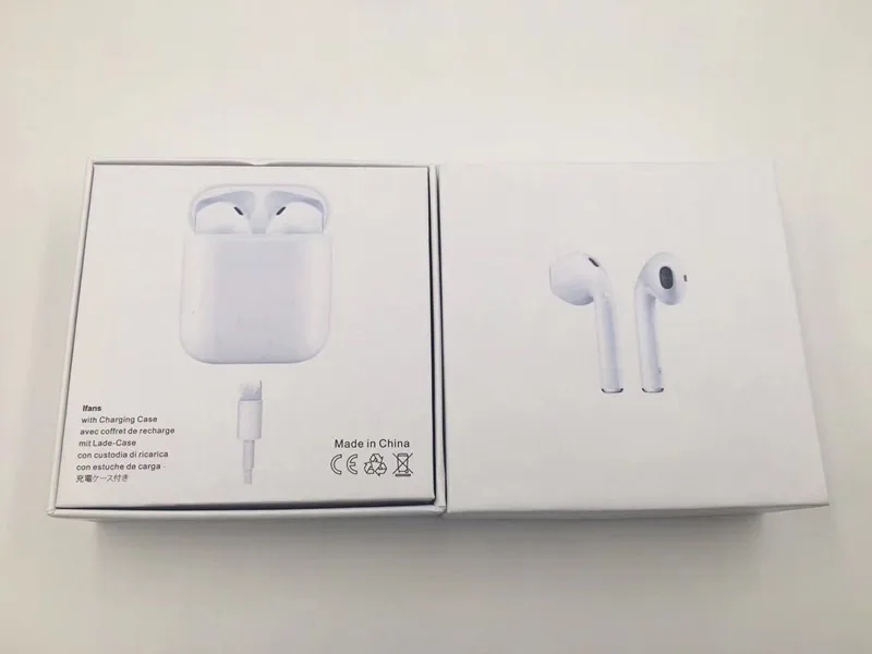 

I7S Ifans I8 TWS Mini Wireless Bluetooth Earphone With Charger Box Sport Twins Headset Earbuds In-ear Handsfree for ios Android