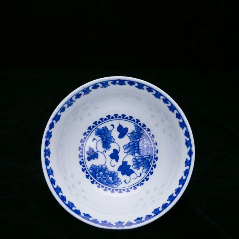 Мода костяного фарфора столовая посуда керамическая чаша посуда фарфор рисовые чаши суповая миска для десерта удачливый Ruyi узор изысканный
