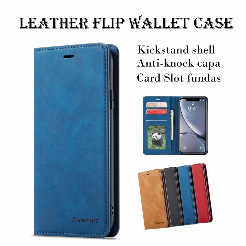 

Kickstand Leather Flip Wallet Soft Case for iPhone X XR XS Max Case Card Holder Back Cover for iPhone 6 6s 7 8 Plus Case Fundas