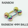 4mm rainbow 2pcs