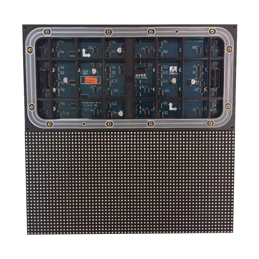 

Waterproof P5 SMD 2727 Outdoor Full Color led Display panel, 64x32dots 1/8 scan 320x160mm rgb led module, LED video wall screen